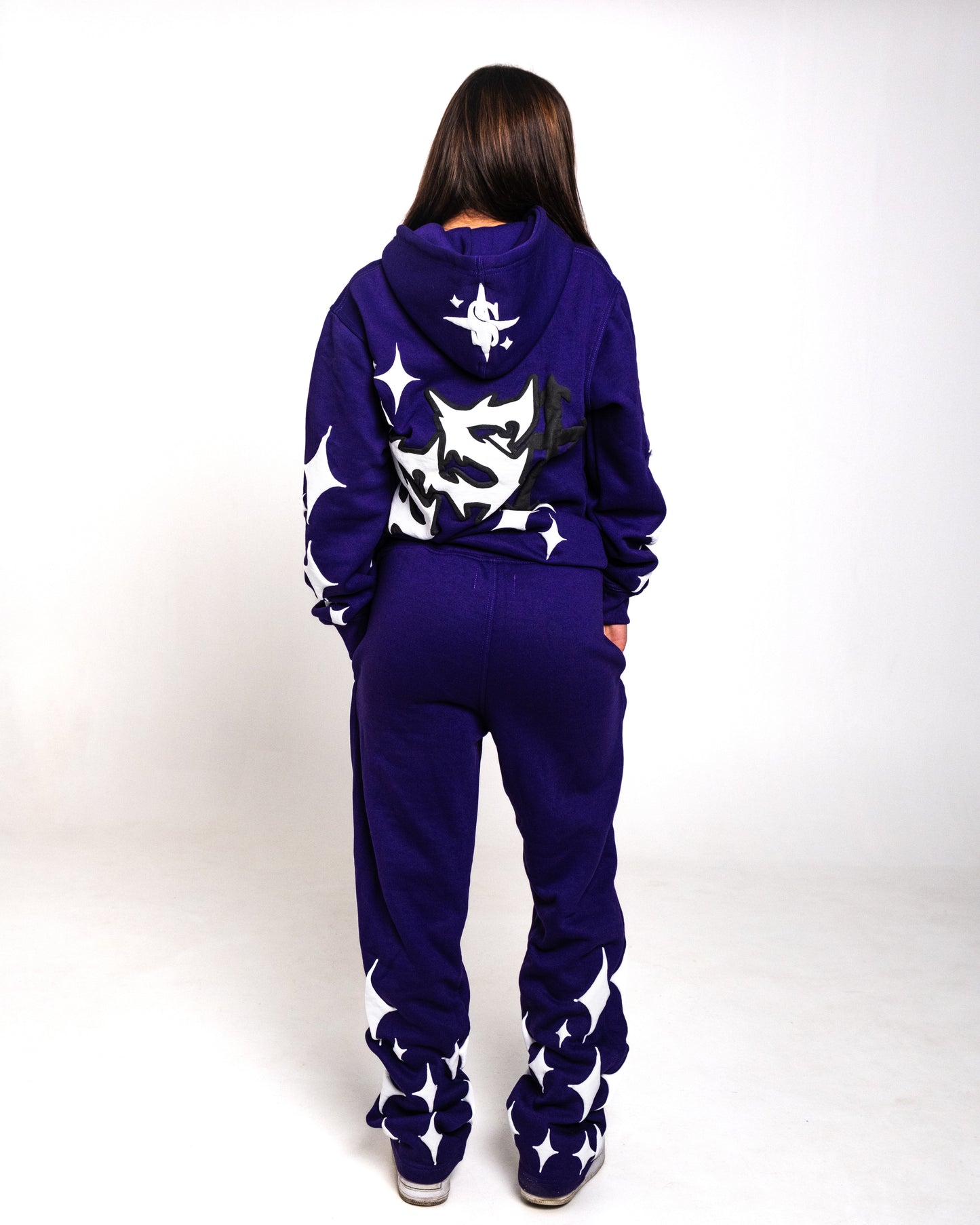 ROYAL ECLIPSE PUFF-PRINT TRACKSUIT