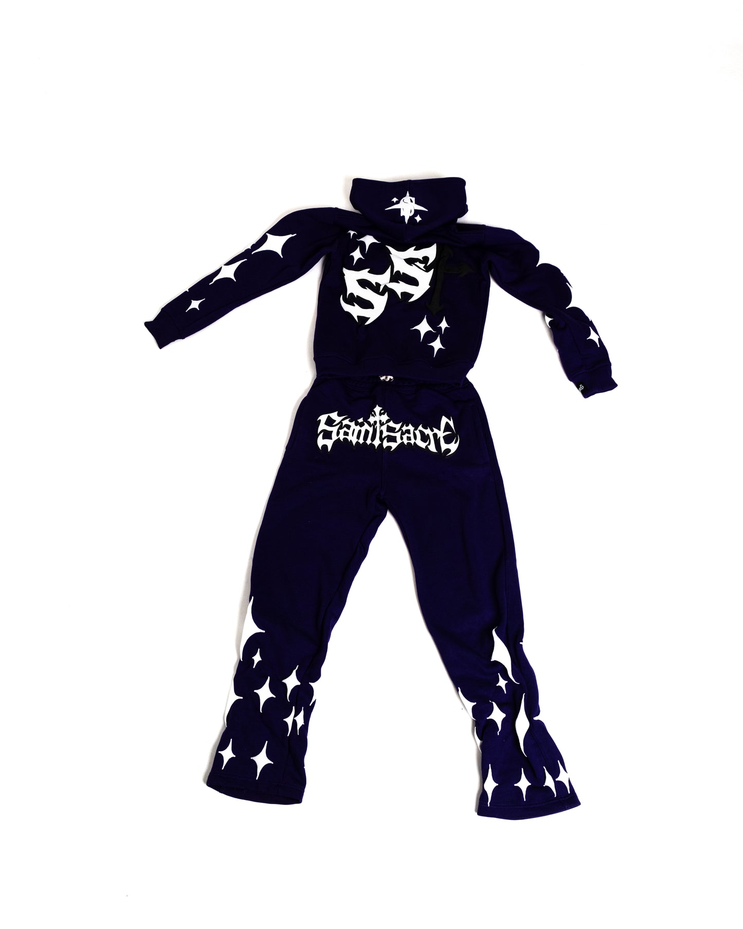 ROYAL ECLIPSE PUFF-PRINT TRACKSUIT