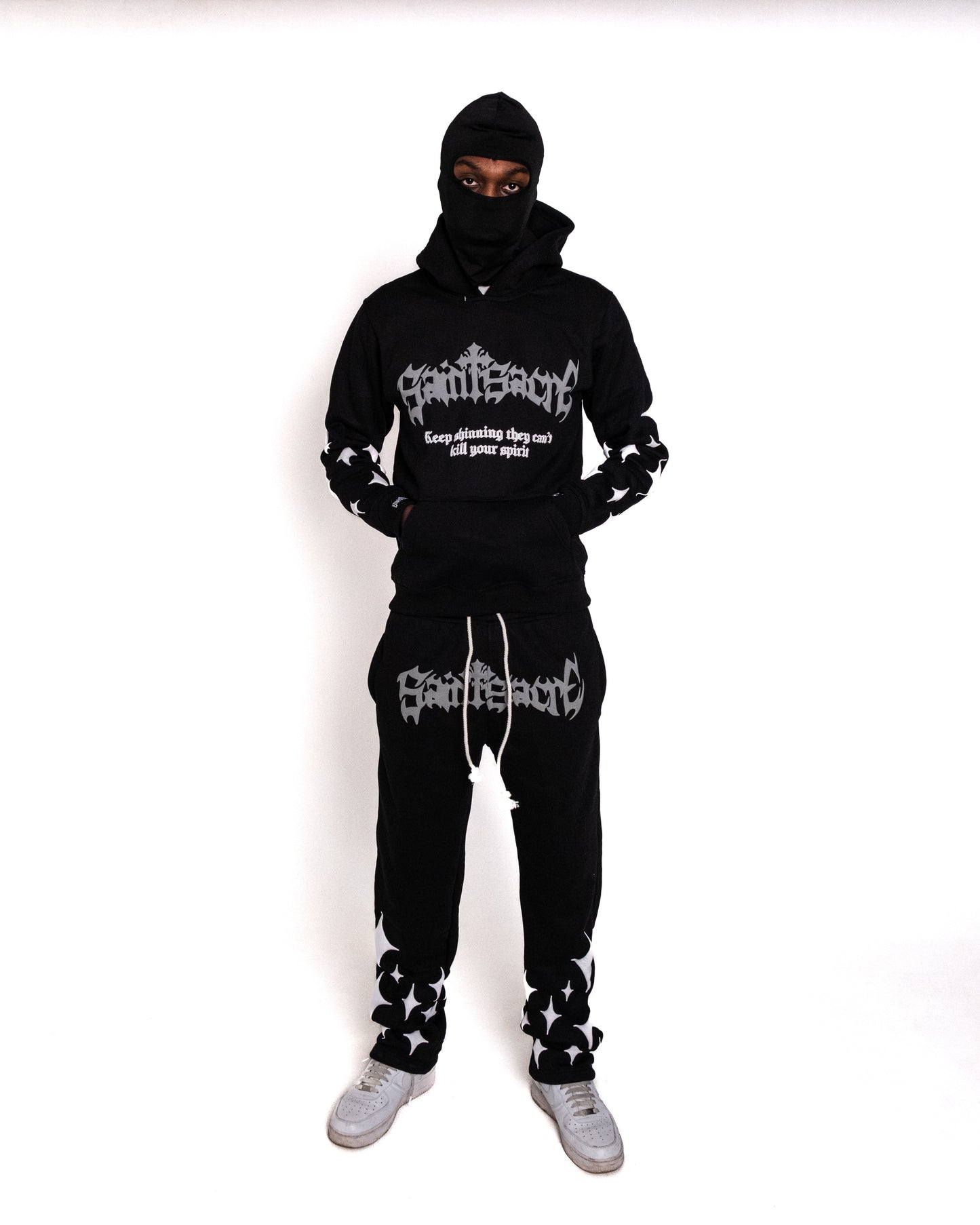 NOIR STORM PUFF-PRINT TRACKSUIT