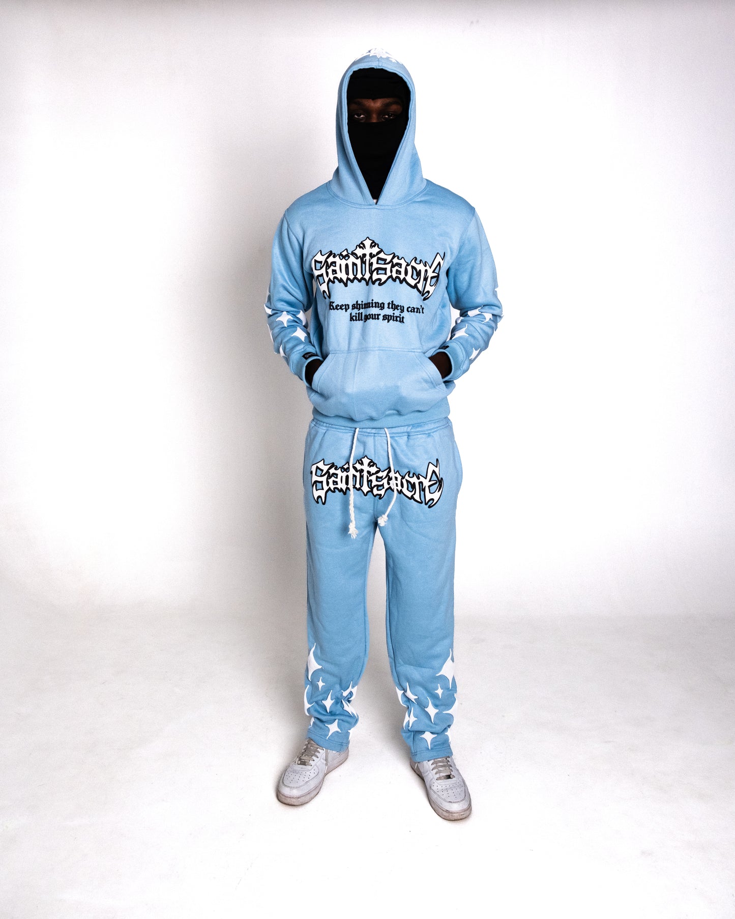 SKY DRIP PUFF-PRINT TRACKSUIT